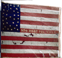 57th Illinois flag
