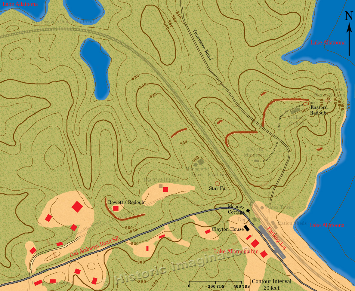 allatoona pass modern changes