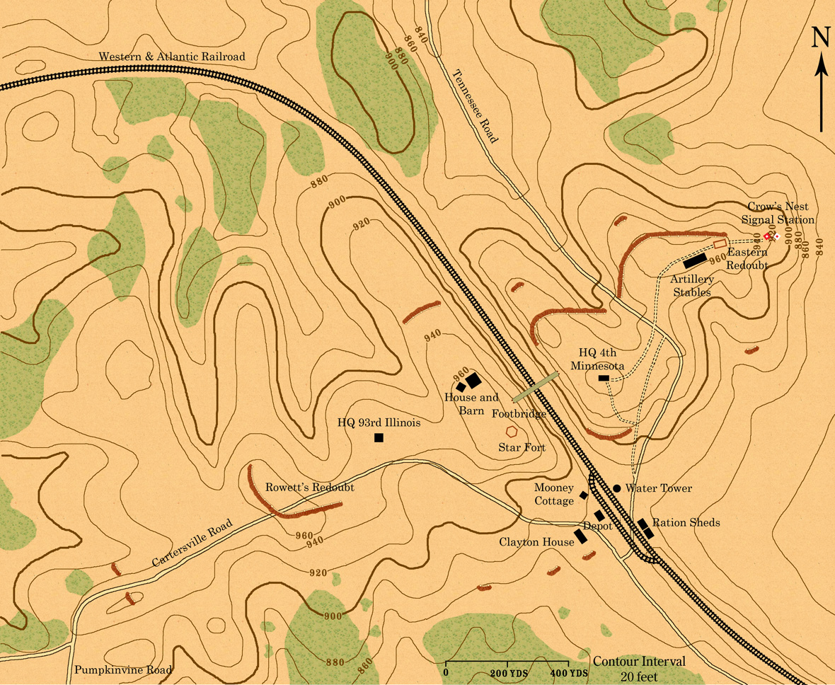 allatoona pass map