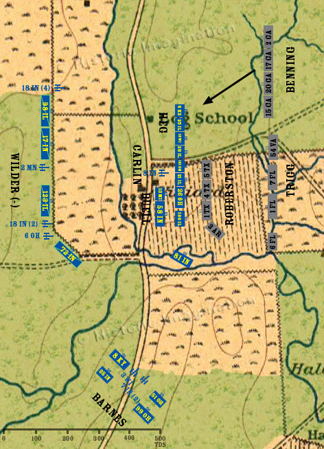 chickamauga viniard field