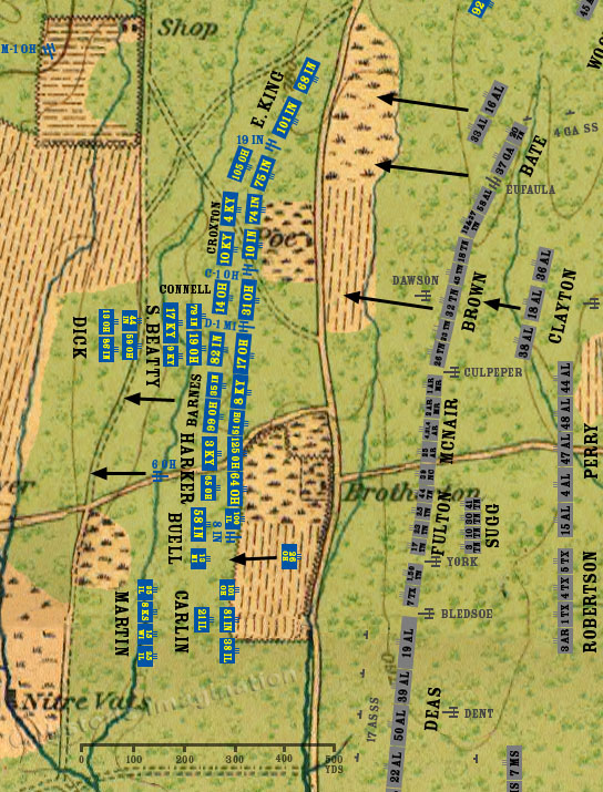 chickamauga poe brotherton field