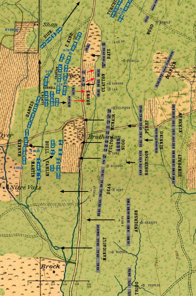 chickamauga poe brotherton field