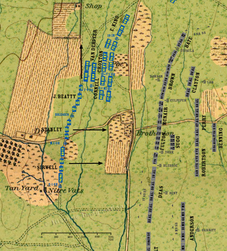 chickamauga poe brotherton field