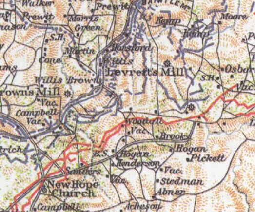 Pickett's Mill Official Atlas Map